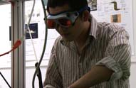 grad students working